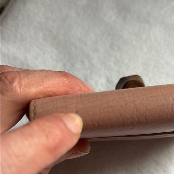 Gucci bamboo Pink Leather Wallet with dusty and box - Picture 3 of 17